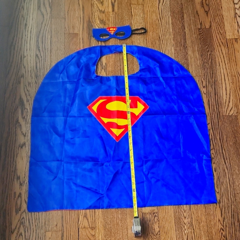 Kids Superman cape and eye mask